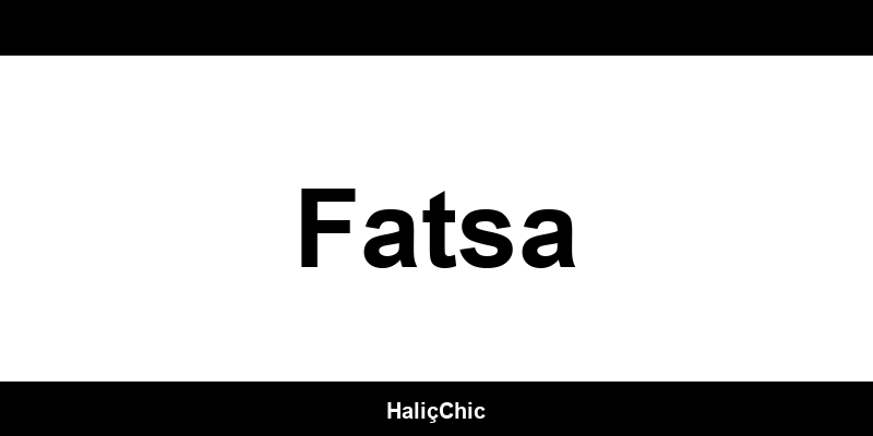 DeFacto outlet Fatsa mağazaları ve iletişim