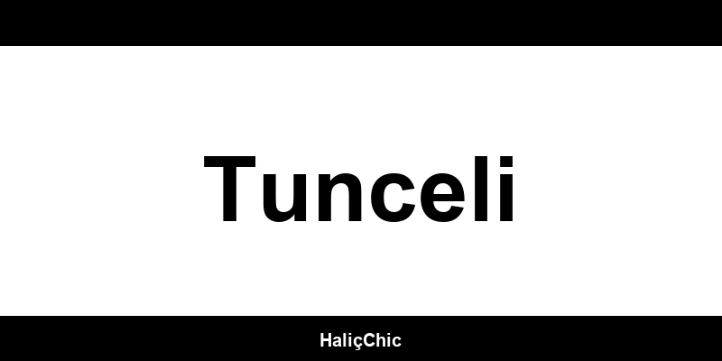 DeFacto outlet Tunceli mağazaları ve iletişim